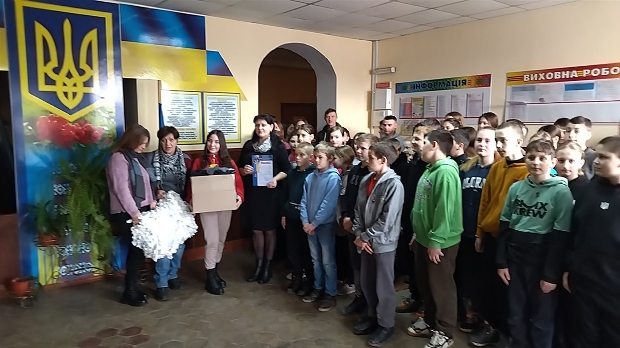 Любахи. Січень 2023. Подяки волонтерській спільноті Острівець і Любахів