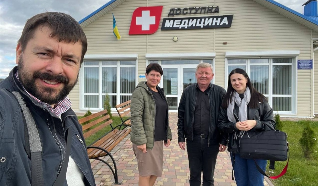 Візит Михайла Шелепа у Полицьку амбулаторію.