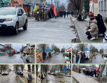 Володимирець прощається з Михайлом Дяковим