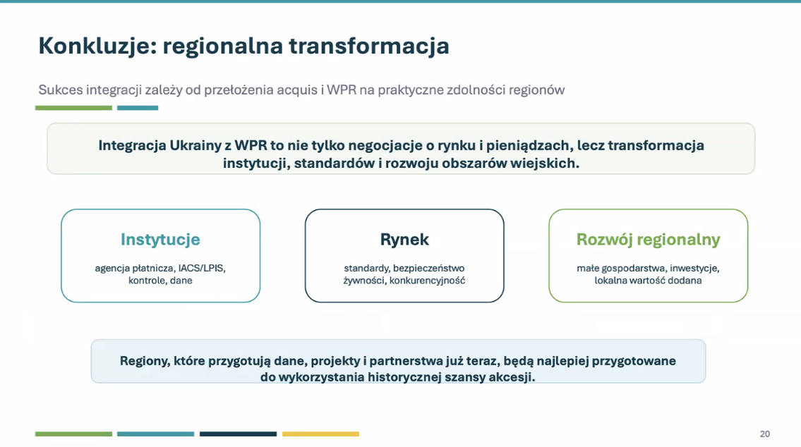 Регіональні реформи. Скрін преентації Єжи Плева