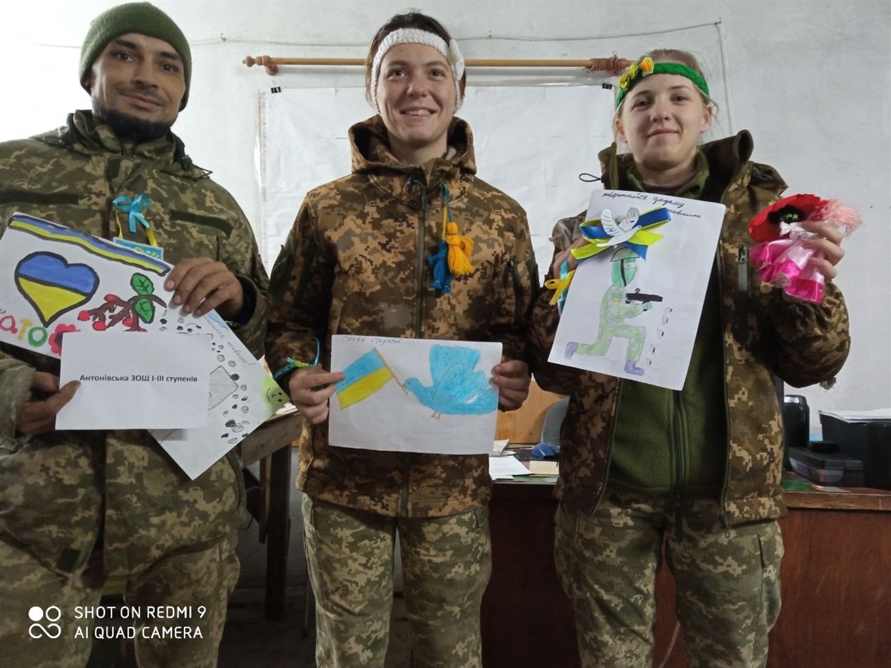 І малюнки  –  зброя на війні!