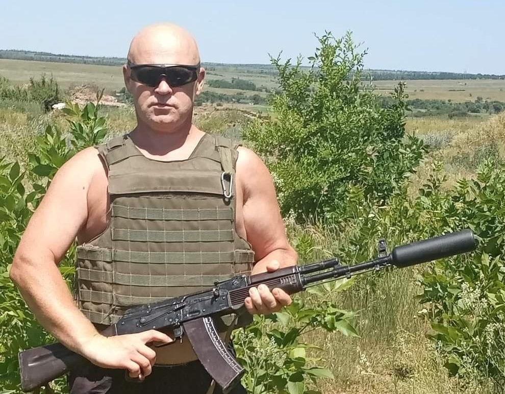 Олександр Картавий під час першого контракту з ЗСУ