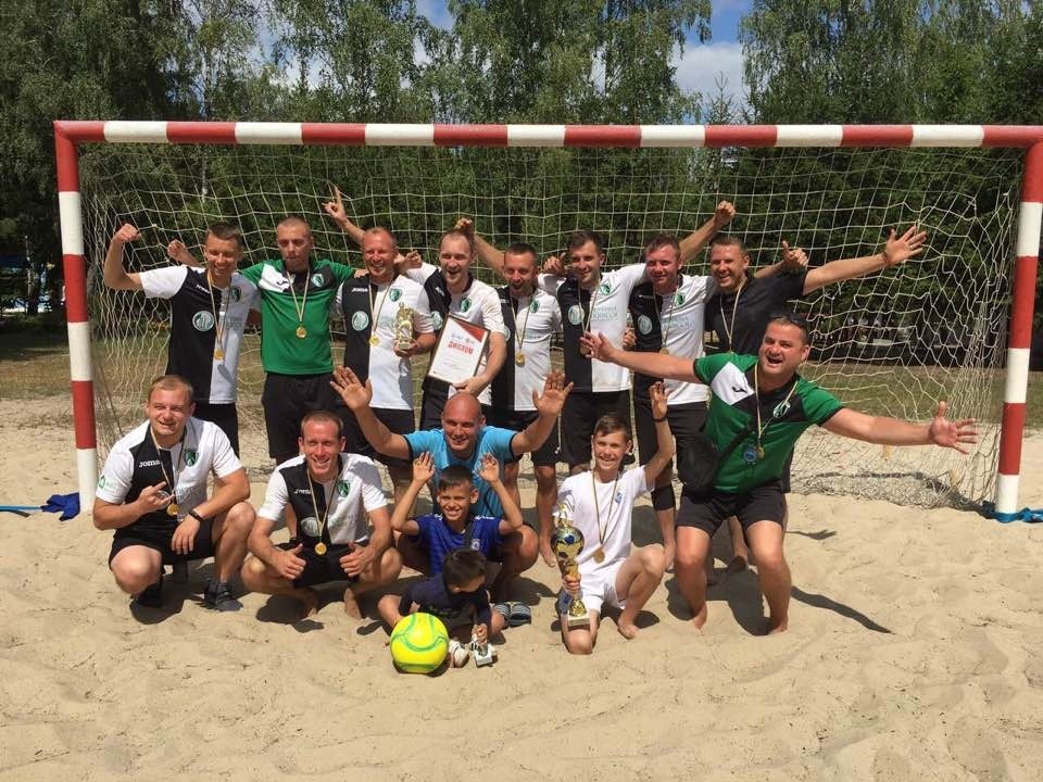 Чемпіон Рівненщини з пляжного футболу 2019-го року – «Моноліт» з Вараша