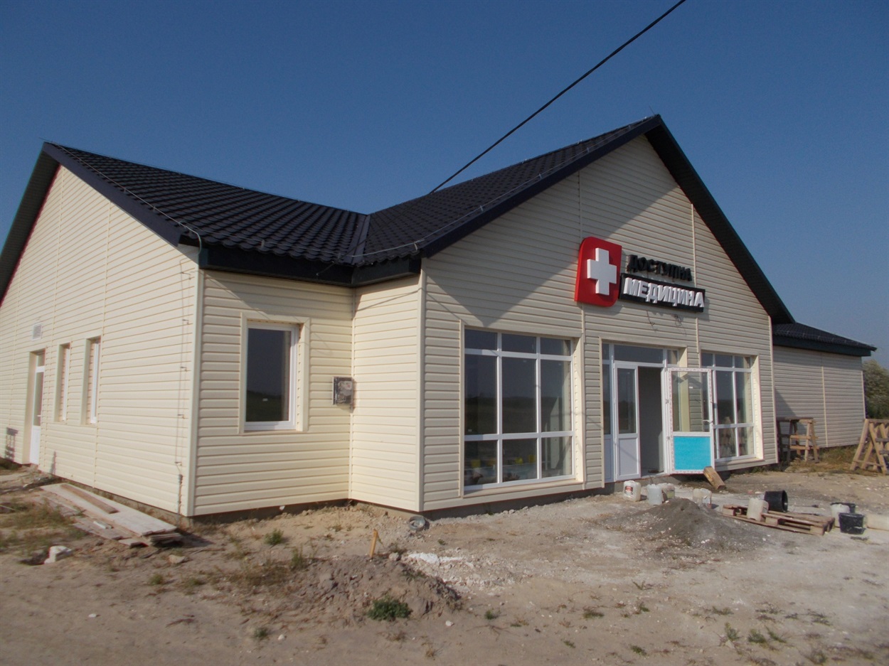 Будівництво нової амбулаторії у Городці іде до завершення