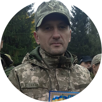 Віктор Тарасов, солдат загону тероборони