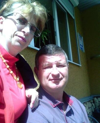 Сергій з дружиною Оксаною
