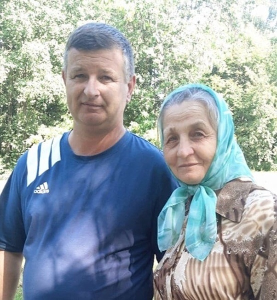 Сергій Симонюк з мамою Валентиною Іванівною