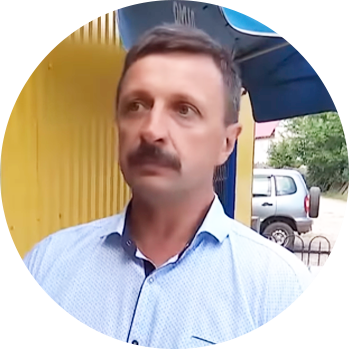 Микола Шеліган, сільський голова села Хиночі