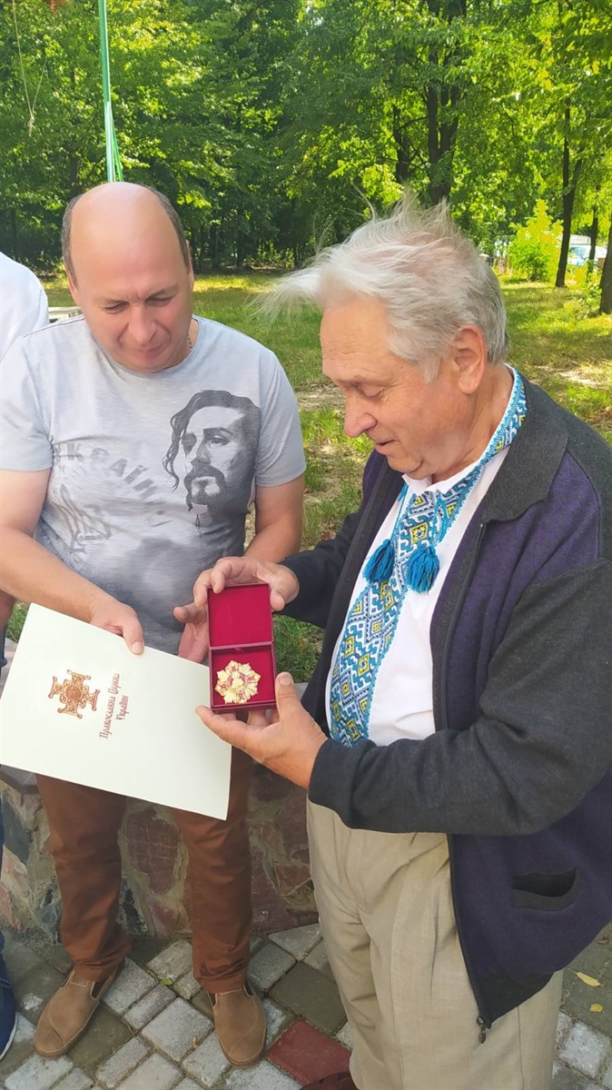 Іларіон Козачук отримав орден Святого Миколая-Чудотворця