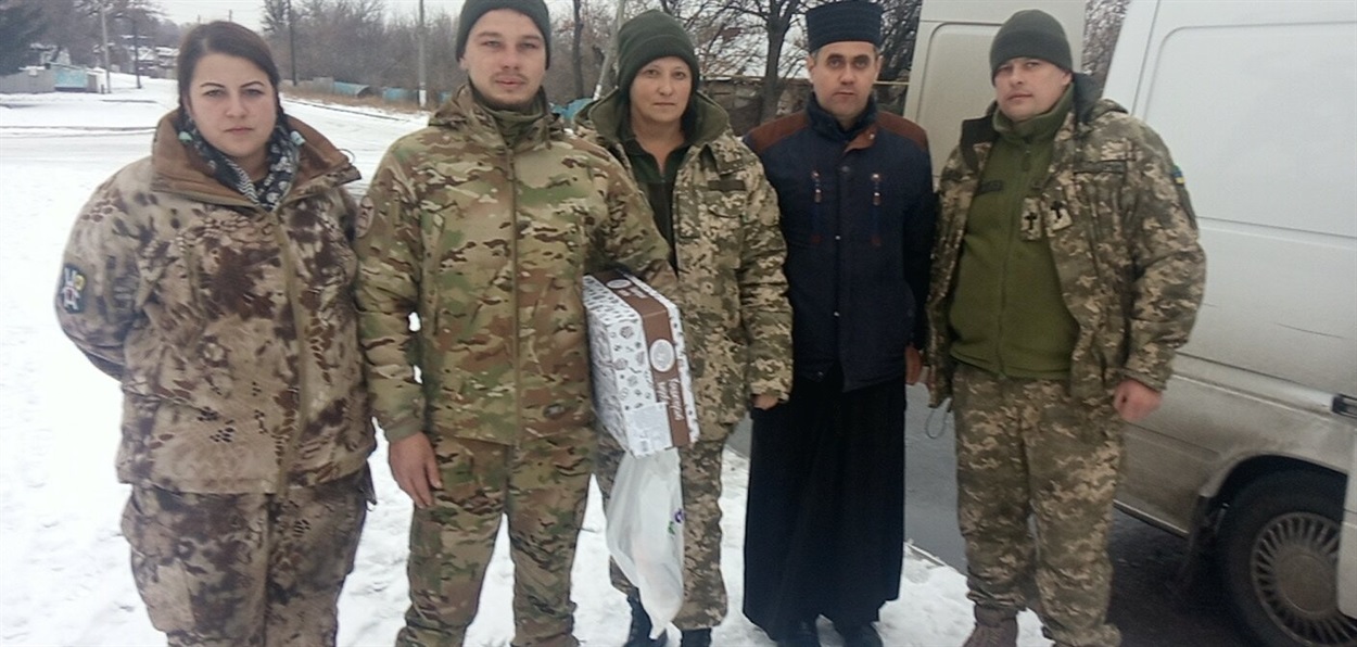 Завітали до земляка з подарунком