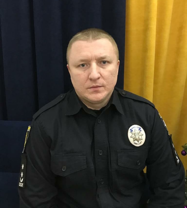 Руслан Яковчук, начальник у Вараському районному відділенні поліції