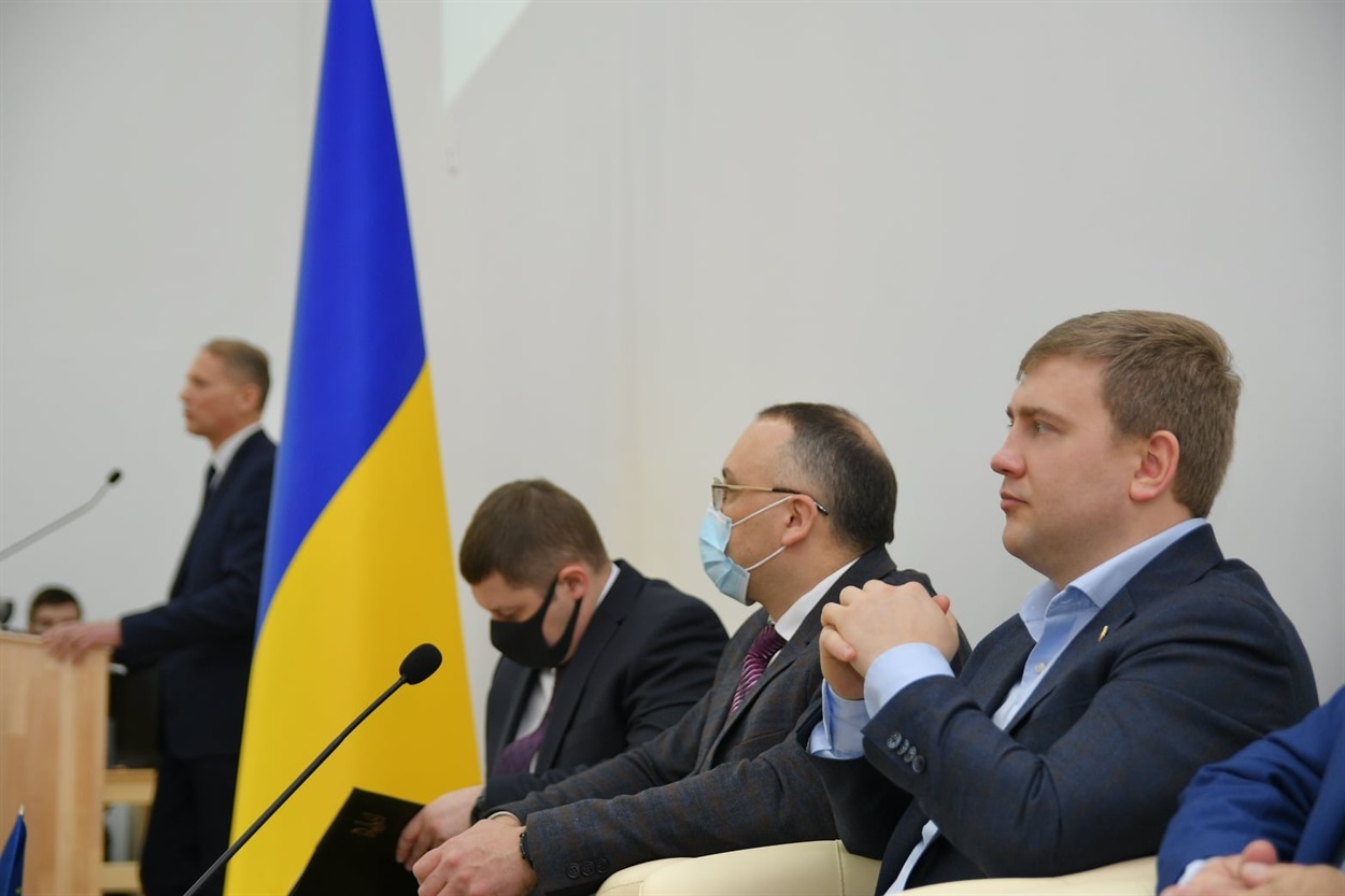 На передньому плані  – голова Рівненської ОДА