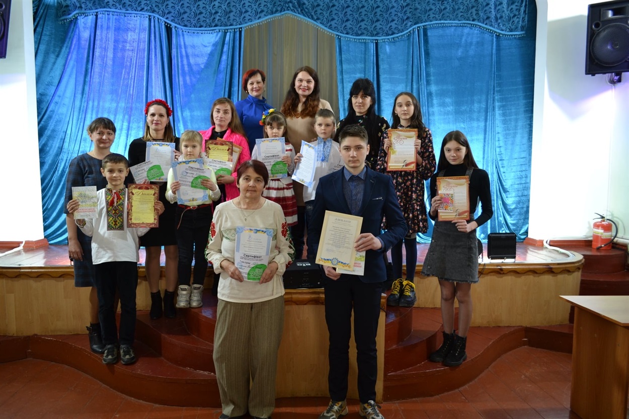 Урочистості з нагоди вручення нагород у Володимирецькій мистецькій школі
