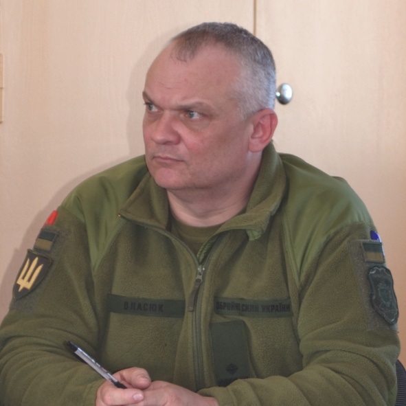 Володимир Власюк, майор, Володимирецький ОРТЦК та СП
