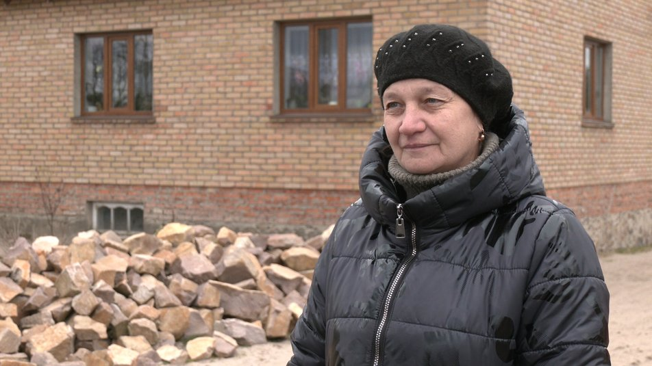 Галина Кузьмич, жителька села Кідри