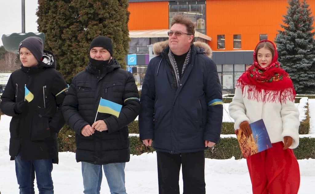 Флешмоб «Ланцюг єдності» до Дня Соборності України