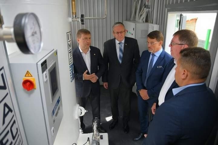 Відкриття кисневої станції 