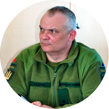 Володимир Власюк, майор, начальник Першого відділу Вараського РТЦКСП