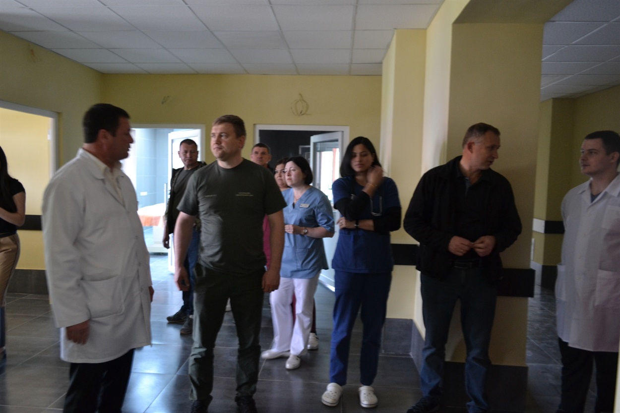 У новому приймальному відділенні 