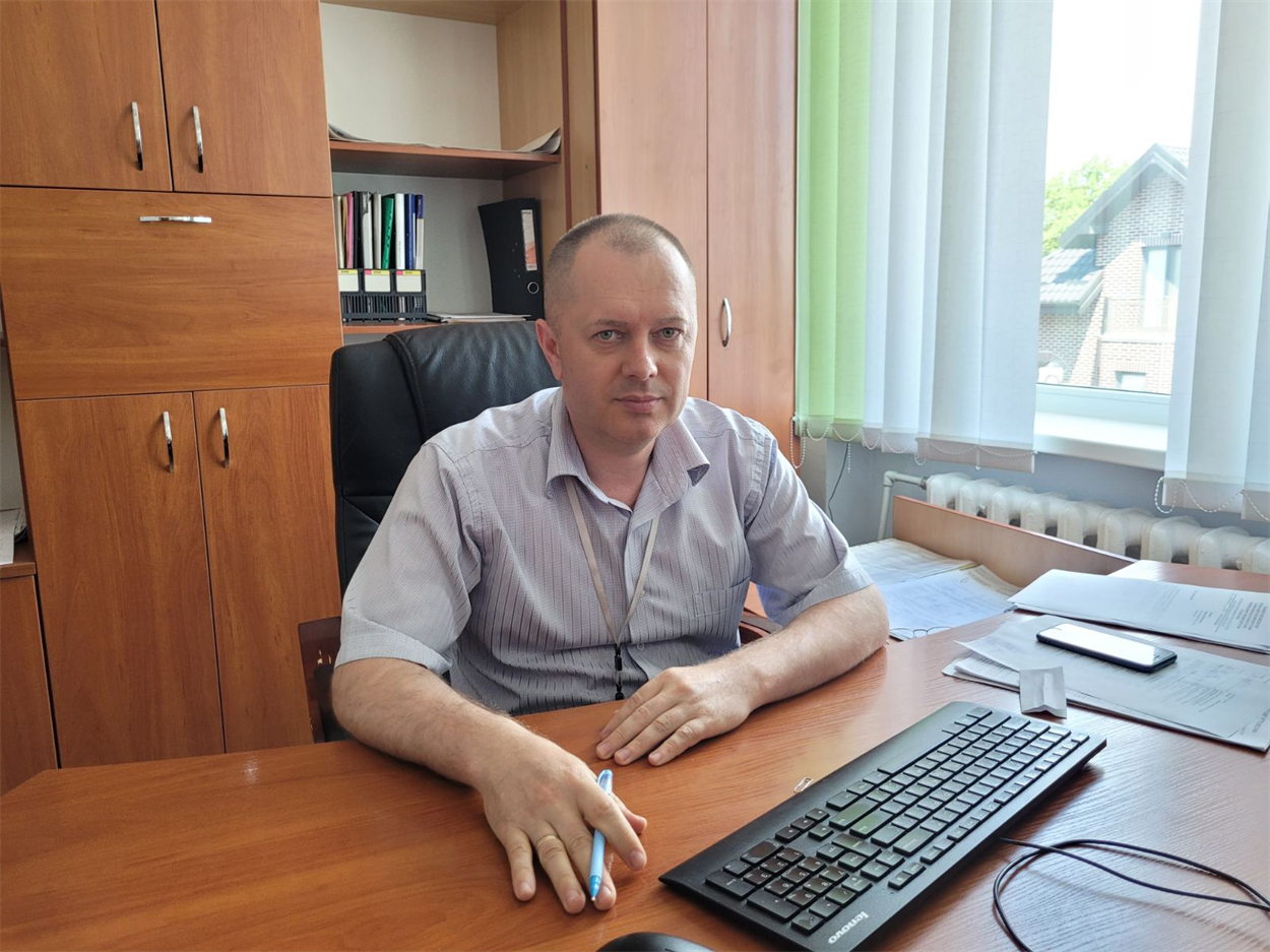 Микола Шершун, керівник сервісного центру у Володимирці