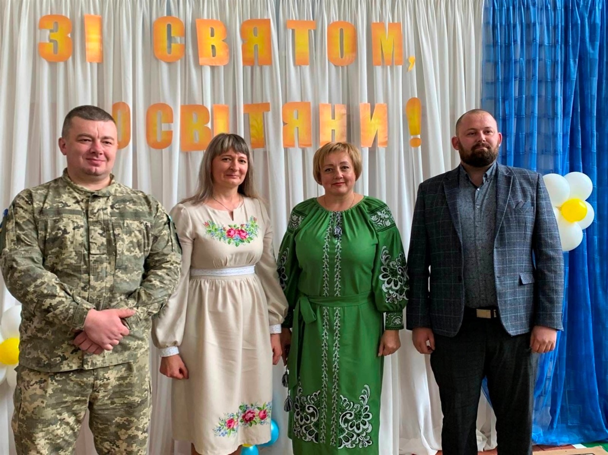 Військові-педагоги на урочистостях з нагоди професійного свята