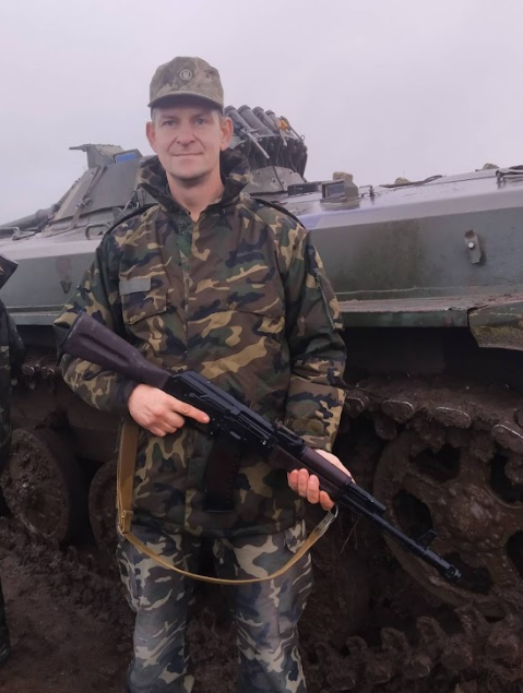 Віталій Килюшик на позиціях під Бахмутом