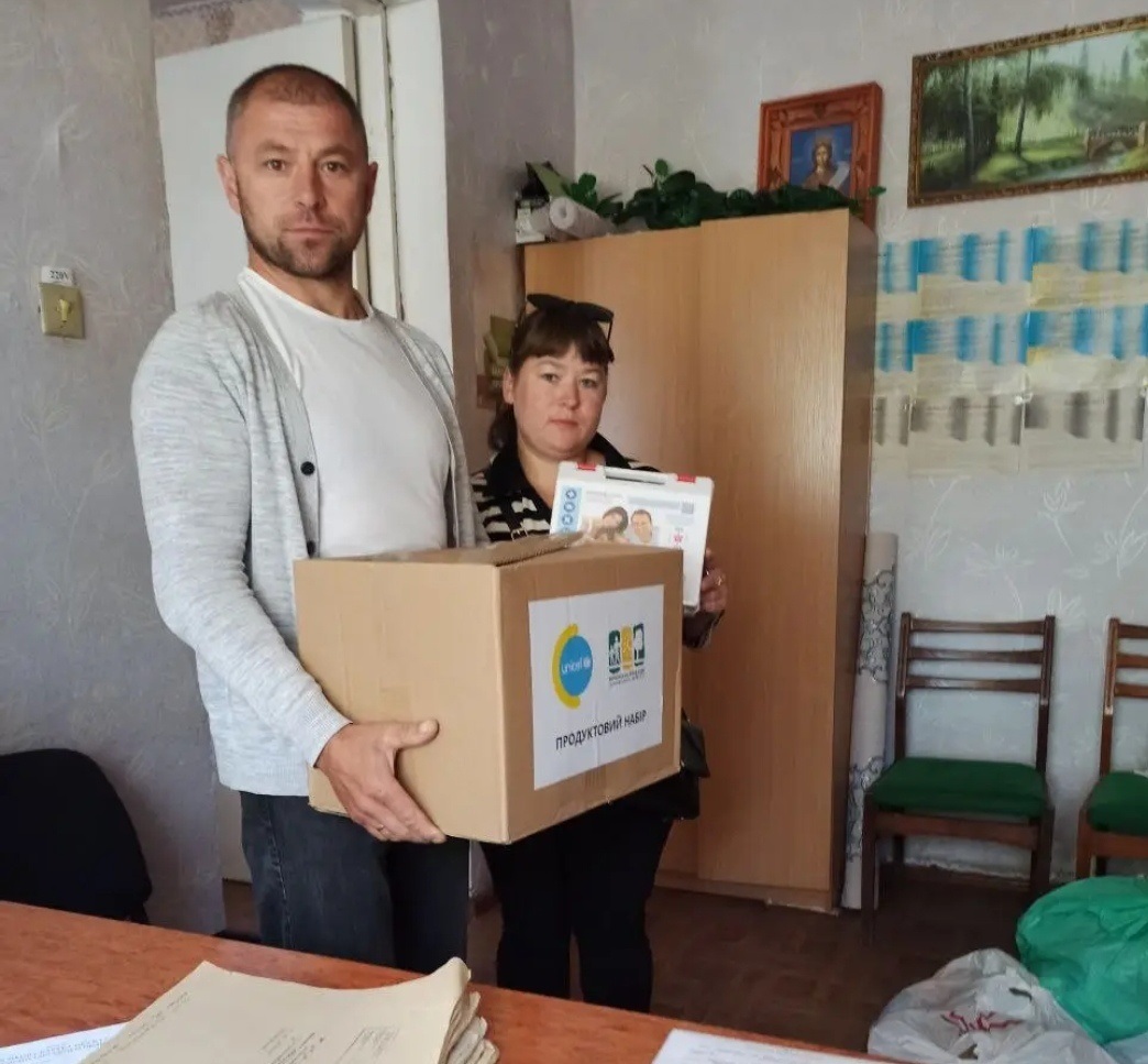 Кіпер Валерій Сергійович з переселенкою з міста Ізюма Шерстюк Зоєю Олексіївною