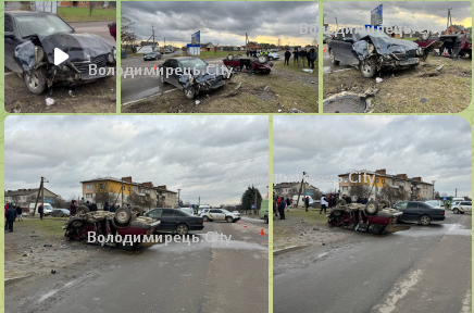 Місце ДТП через пів години 