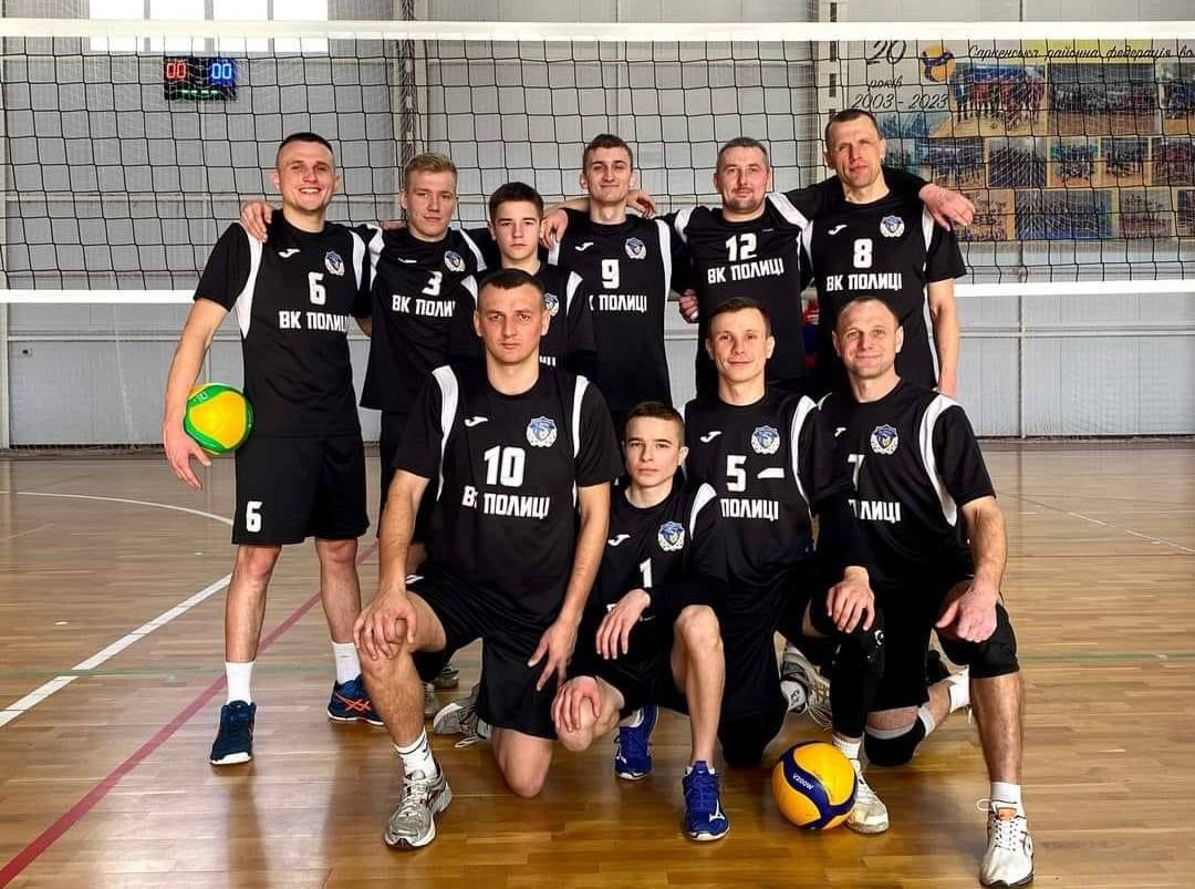 Склад ВК "Полиці" на змаганнях: Vitalik Babik (капітан команди),  Андрій Балашов, Олександр Рубець, Богдан Шепеть, Едуард Леус, Василь Кльок, Віктор Бейзим, Владислав Килюх, Назар Трубілко, Володимир Кучерук.