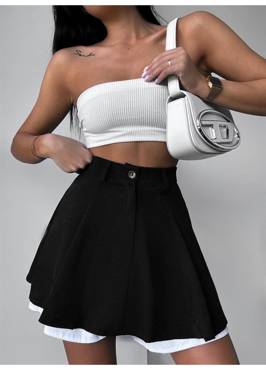 Жіночі спідниці-шорти для міжсезоння: як стилізувати