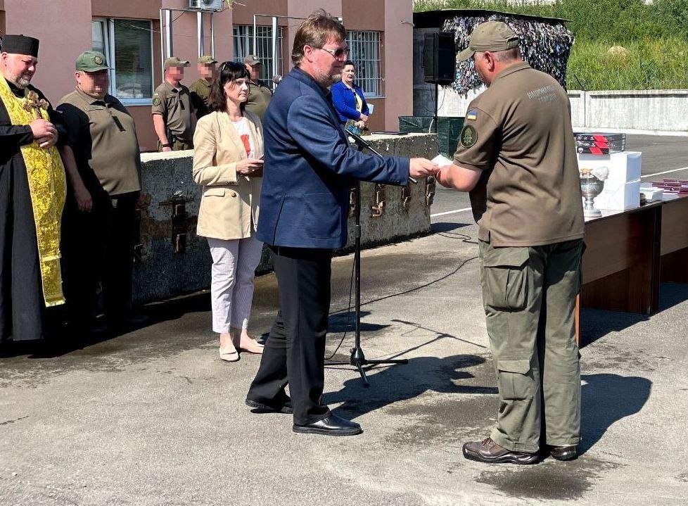 Олександр Мензул відзначив нацгвардійців