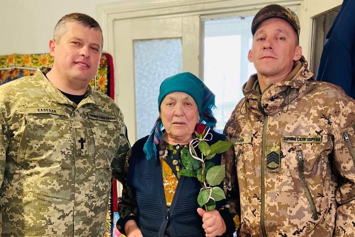 Марія Омелянівна Пінчук  – мама померлого героя Вачеслава Пінчука